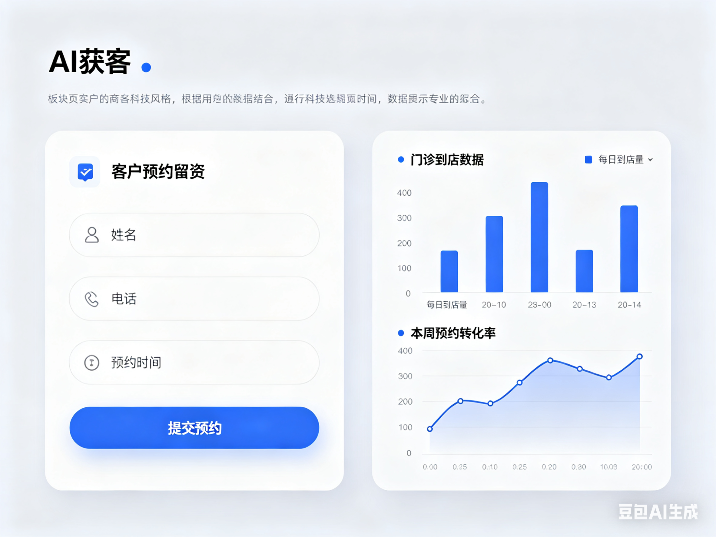 AI获客自动留资预约转化